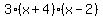 3%28x%2B4%29%28x-2%29