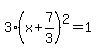3%28x%2B7%2F3%29%5E2=1