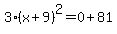 3%28x%2B9%29%5E2=0%2B81