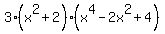 3%28x%5E2%2B2%29%28x%5E4-2x%5E2%2B4%29