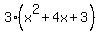 3%28x%5E2%2B4x%2B3%29