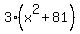 3%28x%5E2+%2B+81%29
