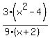 3%28x%5E2-4%29%2F%289%28x%2B2%29%29