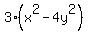 3%28x%5E2-4y%5E2%29