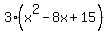 3%28x%5E2-8x%2B15%29