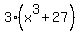 3%28x%5E3+%2B+27%29