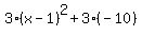 3%28x-1%29%5E2%2B3%28-10%29