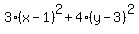3%28x-1%29%5E2+%2B+4%28y-3%29%5E2