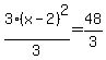 3%28x-2%29%5E2%2F3=48%2F3