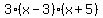 3%28x-3%29%28x%2B5%29+