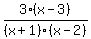3%28x-3%29%2F%28x%2B1%29%28x-2%29