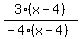3%28x-4%29%2F%28-4%28x-4%29%29