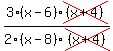 3%28x-6%29cross%28%28x%2B4%29%29%2F2%28x-8%29cross%28%28x%2B4%29%29