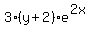 3%28y%2B2%29e%5E%282x%29