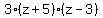 3%28z%2B5%29%28z-3%29