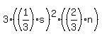 3%2A%28%281%2F3%29s%29%5E2%28%282%2F3%29n%29%29