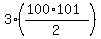3%2A%28%28100%2A101%29%2F2%29