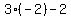 3%2A%28-2%29-2