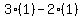 3%2A%281%29-2%2A%281%29
