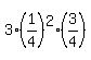 3%2A%281%2F4%29%5E2%2A%283%2F4%29