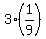 3%2A%281%2F9%29
