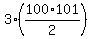 3%2A%28100%2A101%2F2%29