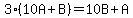 3%2A%2810A+%2B+B%29+=+10B+%2B+A