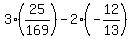 3%2A%2825%2F169%29+-+2%2A%28-12%2F13%29