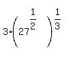 3%2A%2827%5E%281%2F2%29%29%5E%281%2F3%29
