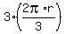 3%2A%282pi%2Ar%2F3%29