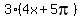3%2A%284x+%2B+5pi%29