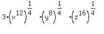3%2A%28x%5E12%29%5E%281%2F4%29%2A%28y%5E8%29%5E%281%2F4%29%2A%28z%5E16%29%5E%281%2F4%29