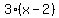 3%2A%28x+-+2%29