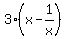 3%2A%28x-1%2Fx%29