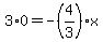 3%2A0+=+-%284%2F3%29x