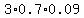3%2A0.+7%2A0.+09