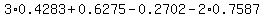 3%2A0.4283%2B0.6275-0.2702-2%2A0.7587