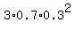 3%2A0.7%2A0.3%5E2