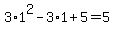 3%2A1%5E2+-+3%2A1%2B5=5