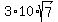 3%2A10%2Asqrt%287%29