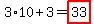 3%2A10%2B3=highlight%2833%29
