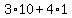 3%2A10+%2B+4%2A1