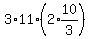3%2A11%282%2Aexpr%2810%2F3%29%29