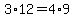 3%2A12=4%2A9