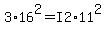 3%2A16%5E2=I2%2A11%5E2