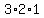 3%2A2%2A1
