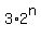 3%2A2%5En