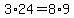 3%2A24=8%2A9