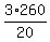 3%2A260%2F20