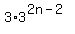 3%2A3%5E%282n-2%29